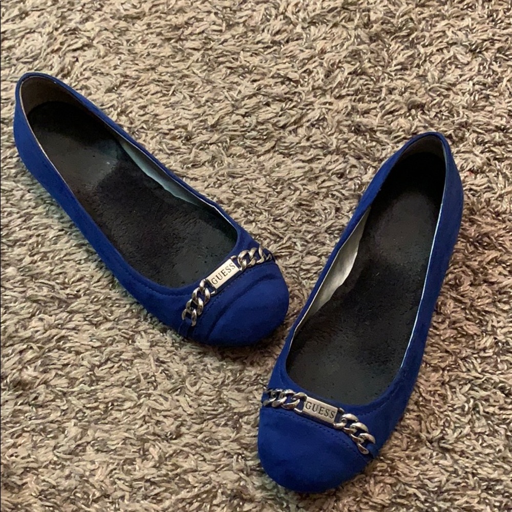 Blue Guess Flats